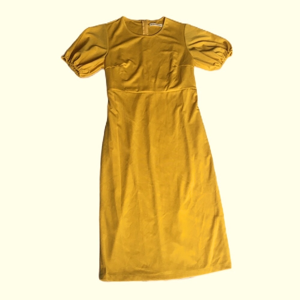 Metamorphosis Girl Long Gold Yellow Dress